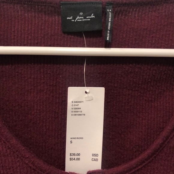 Burgundy UO Bodysuit - Picture 2 of 5